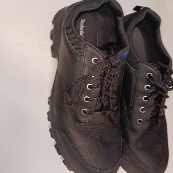 TIMBERLAND MEN'S KEELE RIDGE WATERPROOF LOW HIKER BLACK sz 12 - Picture 4 of 8
